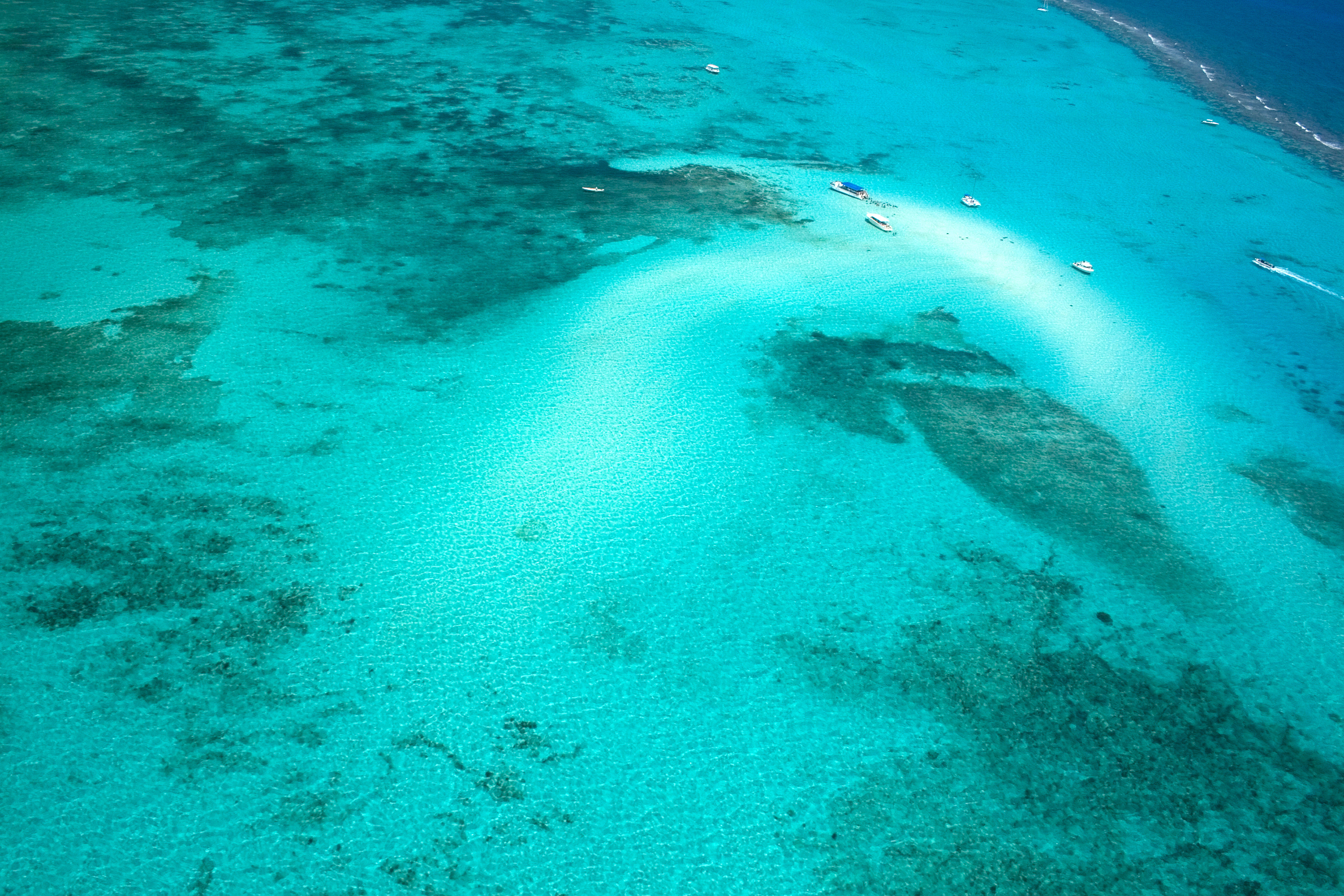 Southwest Aerial of Grand Cayman by Courtney Platt