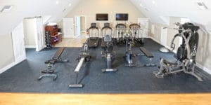 Silver Thatch Center Gym.