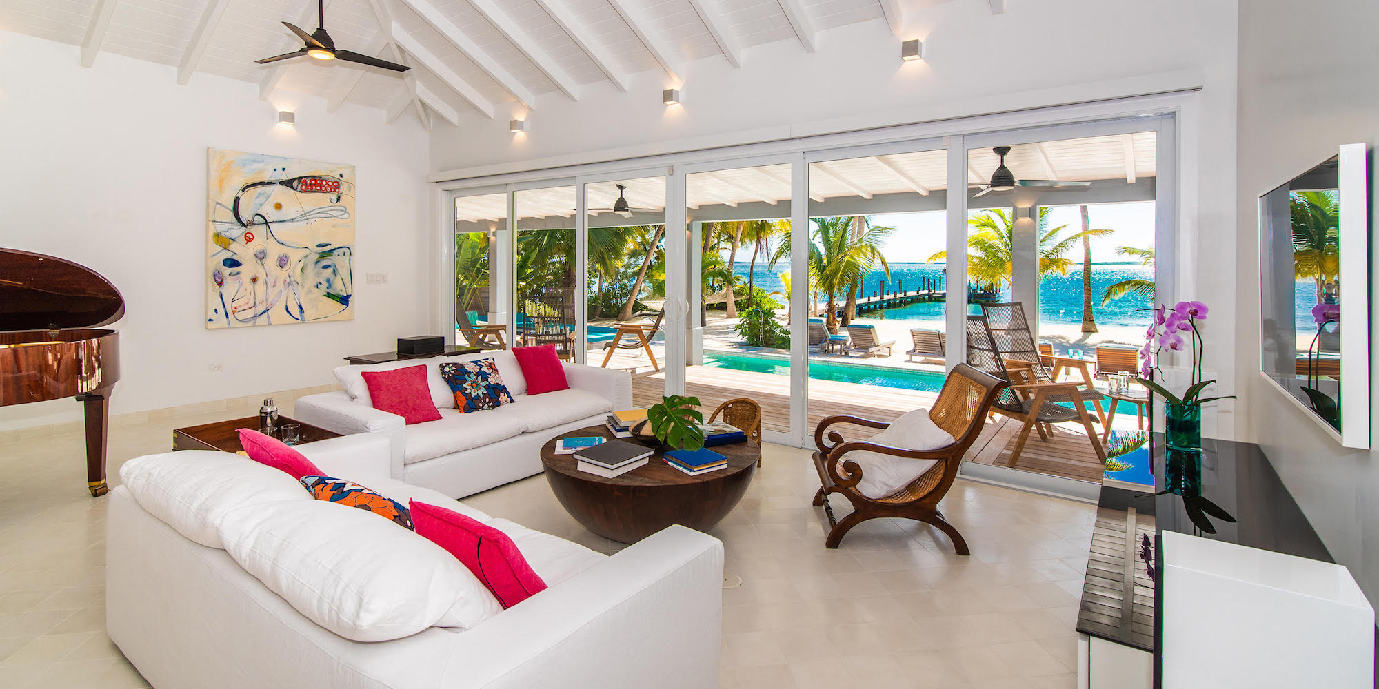 Les Jalousies Villa in Grand Cayman.